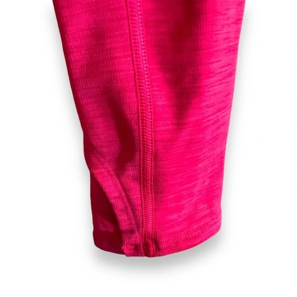 UNDER Armour Women’s UA Train Cold Weather 1/2 Zip Pink Size Small - Picture 3 of 6
